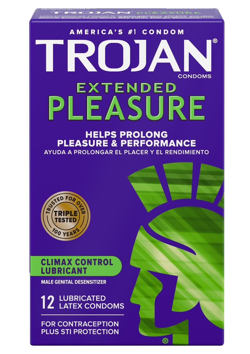 Trojan Condom Pleasures Extended Climax Control Lubricant