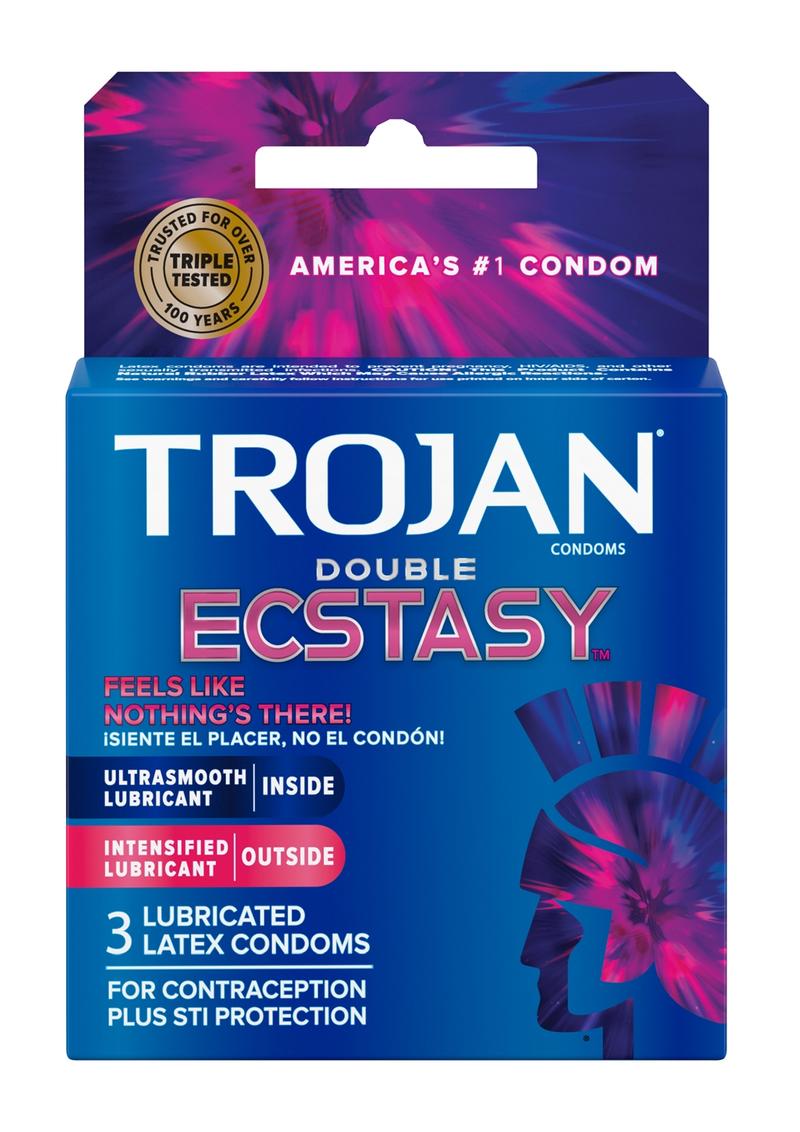 Trojan Double Ecstasy Condoms