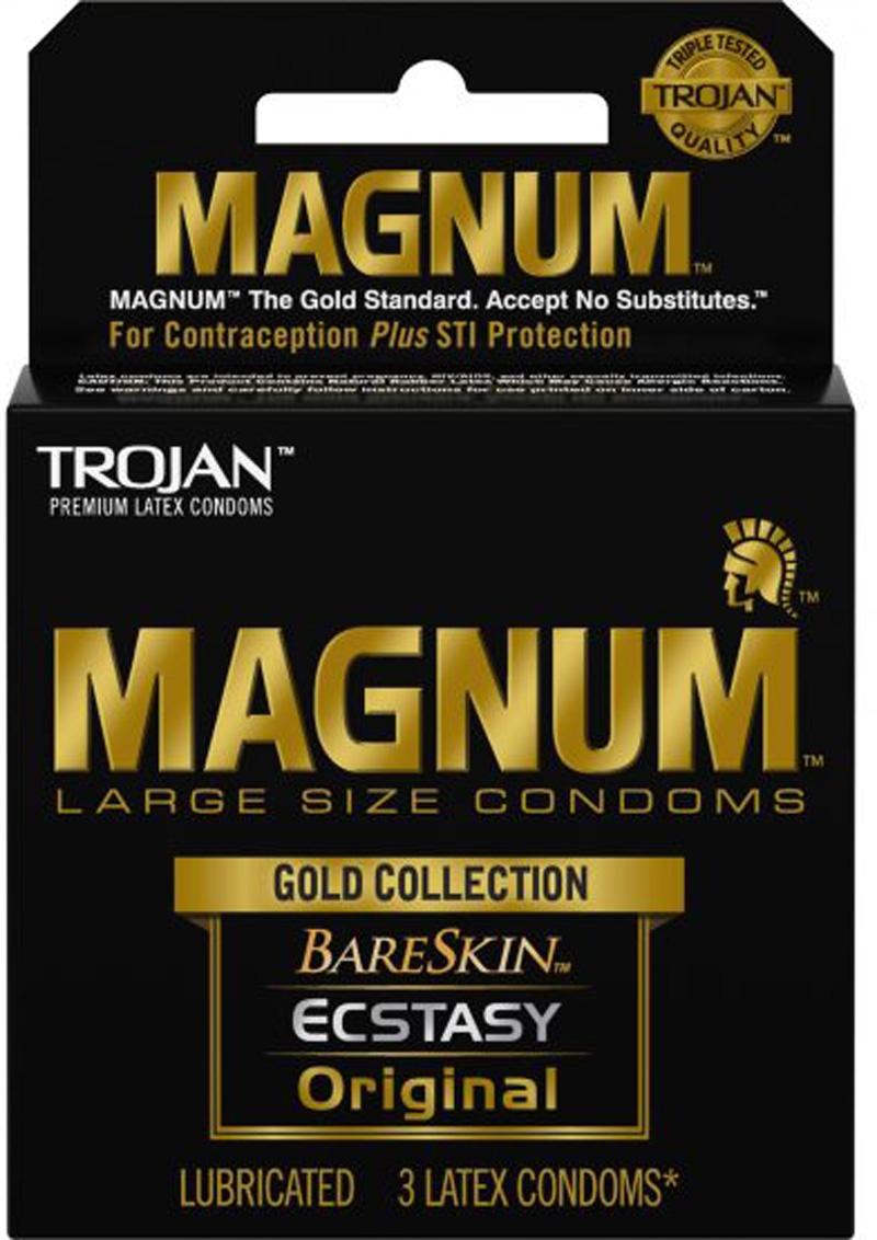 Trojan Magnum Gold Collection Large Size Condom