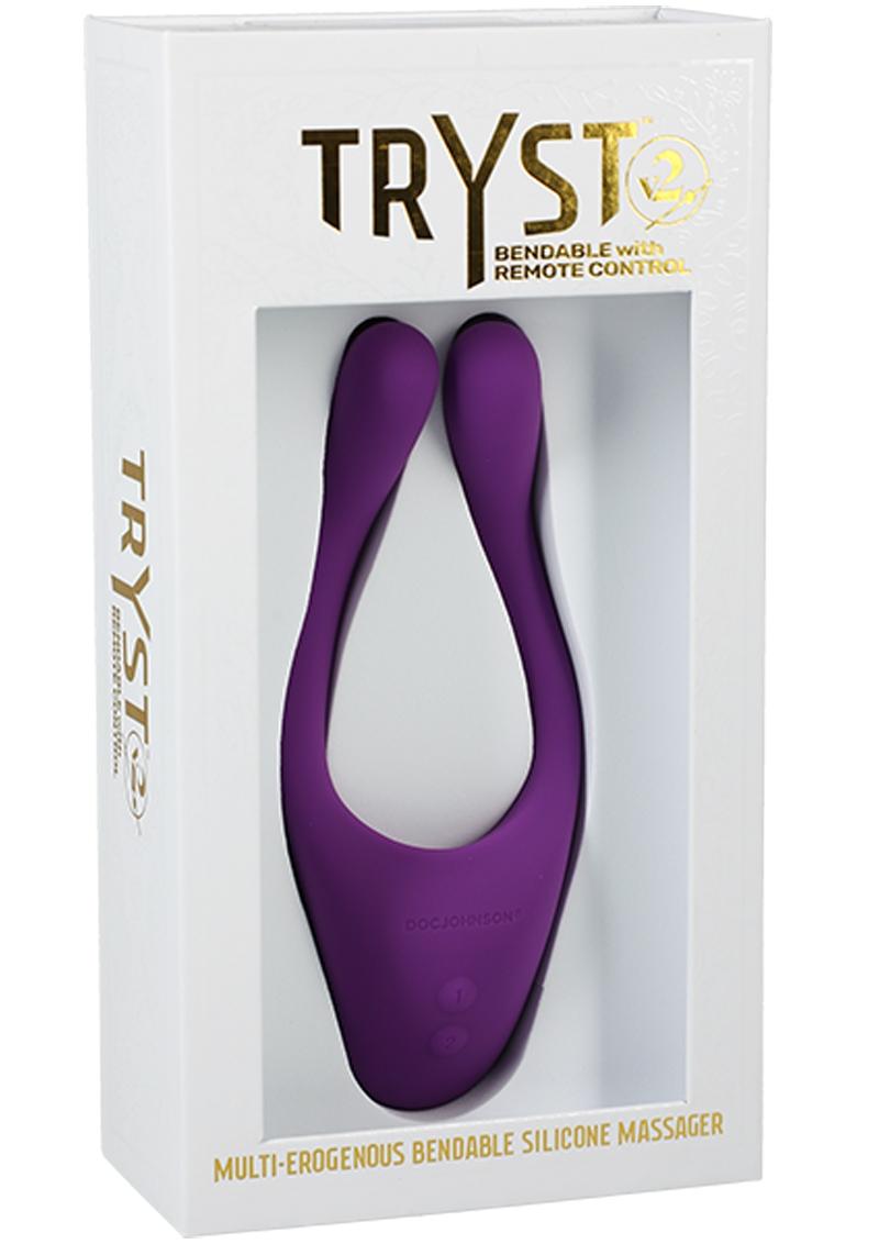 Tryst V2 Bendable Silicone Massage with Remote Control