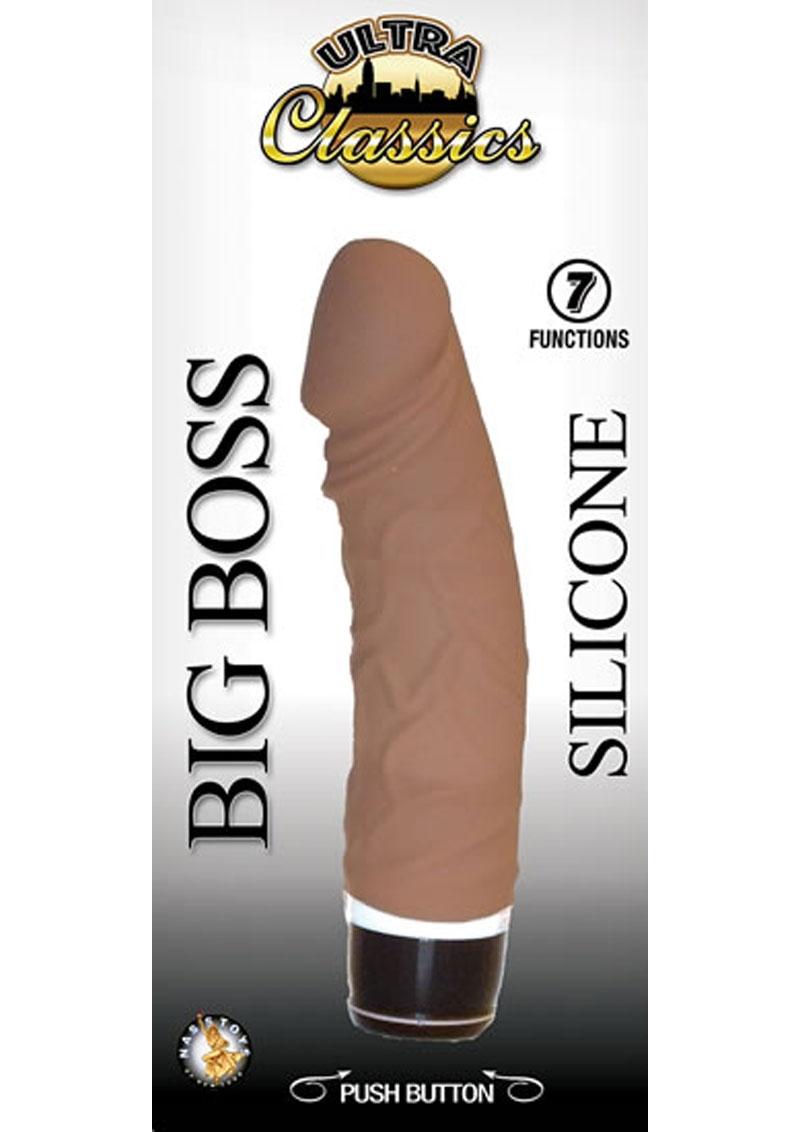 Ultra Classics Big Boss Silicone Vibrating Dildo