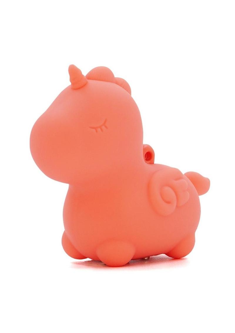 Unihorn Mini Peachy Pony Rechargeable Silicone Clitoral Vibrator