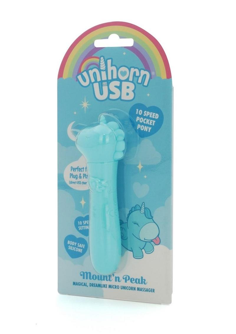 Unihorn Mount'n Peak Rechargeable Silicone USB Bullet