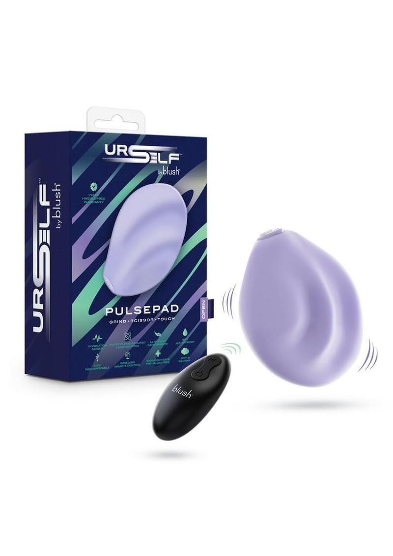 Urself Pulse Pad Rechargeable Silicone Grinder with Remote