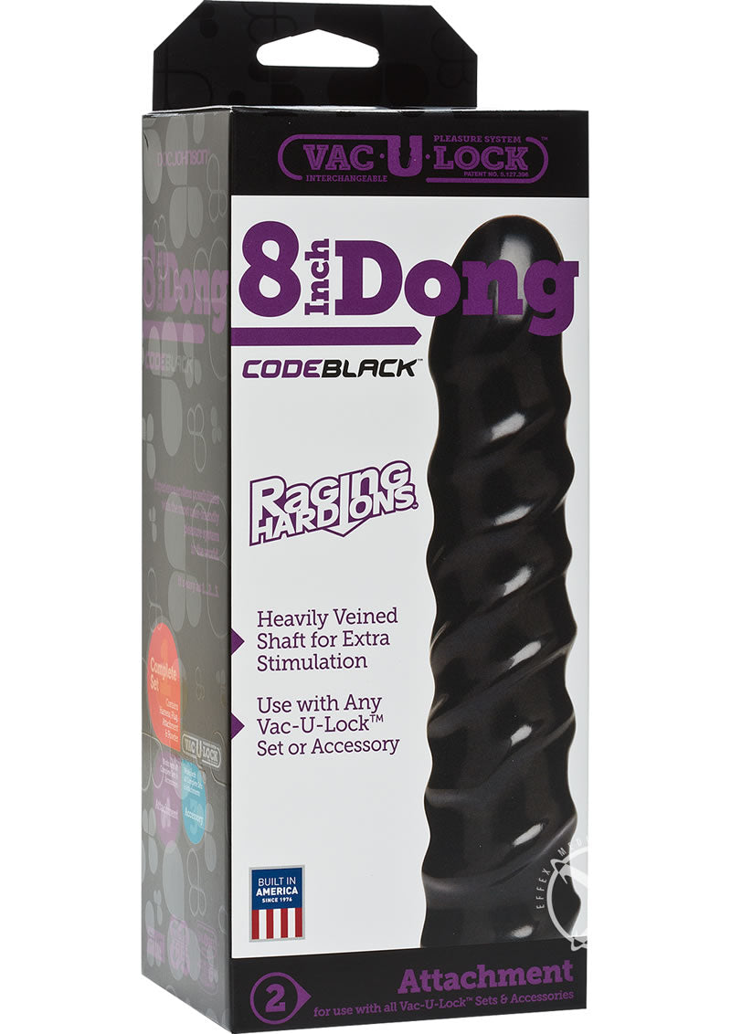 Vac-U-Lock Codeblack Raging Hard-Ons Dildo