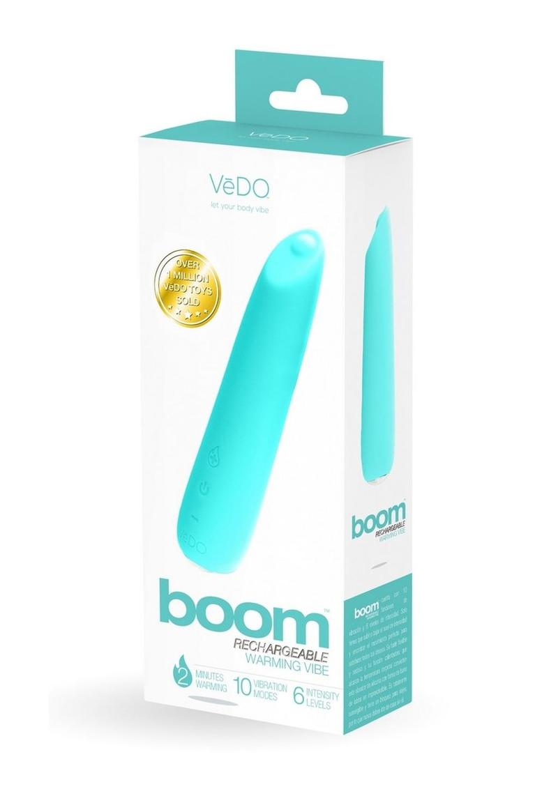 Vedo Boom Rechargeable Silicone Ultra Warming Vibrator