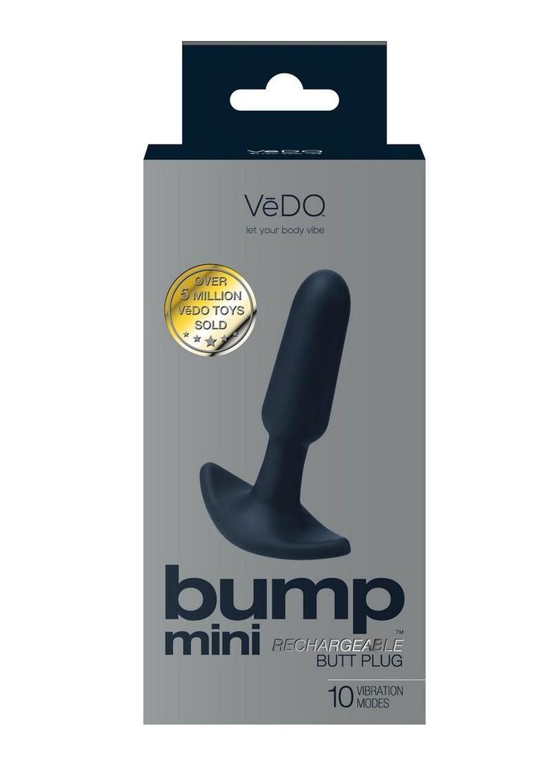 Vedo Bump Mini Rechargeable Silicone Butt Plug