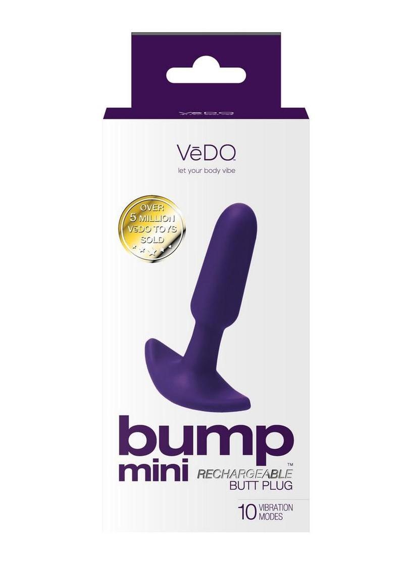 Vedo Bump Mini Rechargeable Silicone Butt Plug