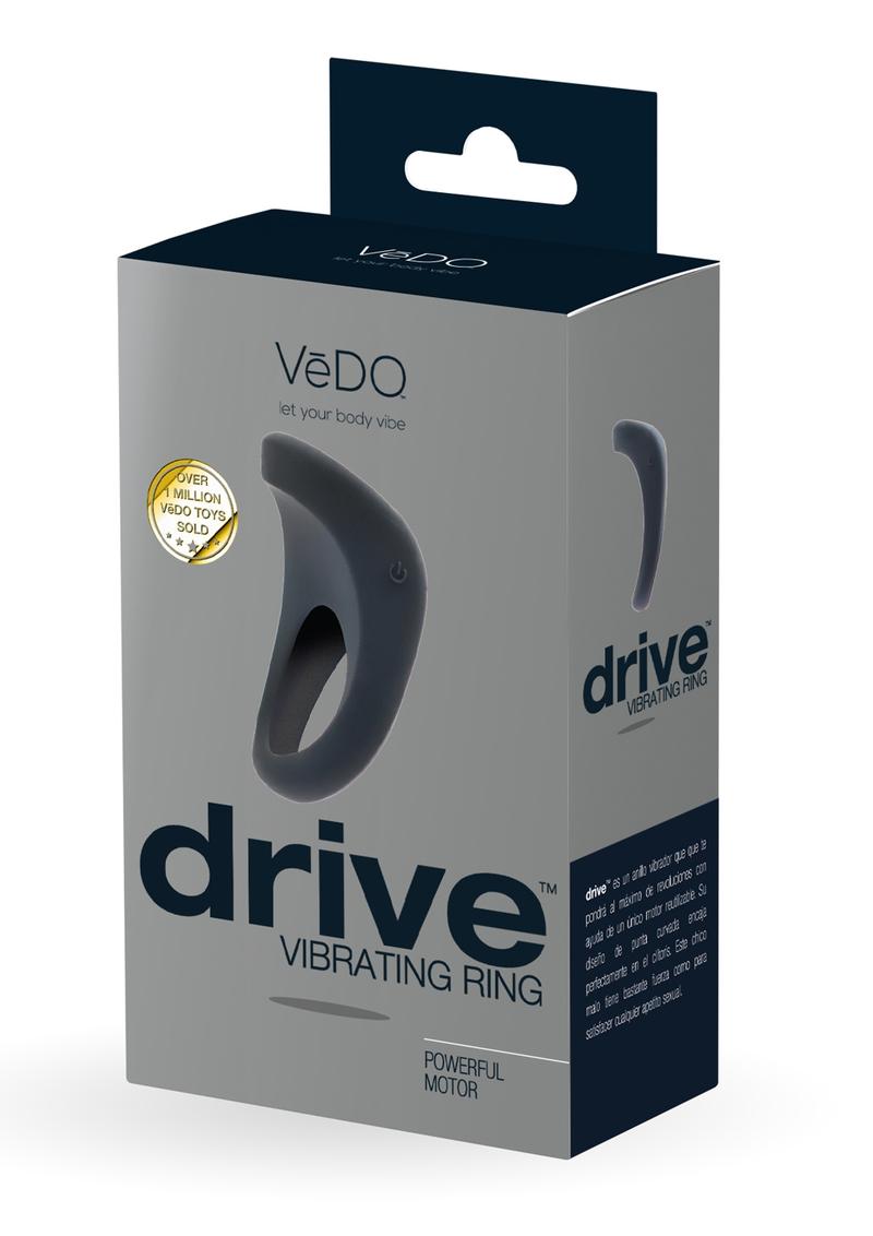 Vedo Drive Vibrating Silicone Cock Ring - Just