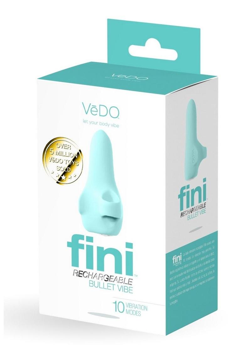 Vedo Fini Rechargeable Silicone Finger Vibrator
