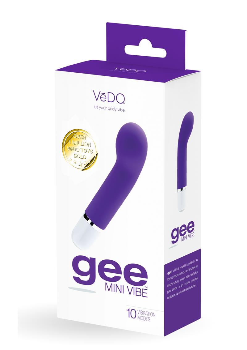 Vedo Gee Silicone Mini Vibrator - Into You
