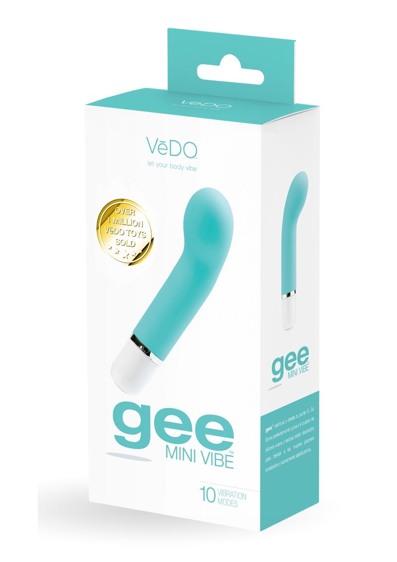 Vedo Gee Silicone Mini Vibrator - Tease Me
