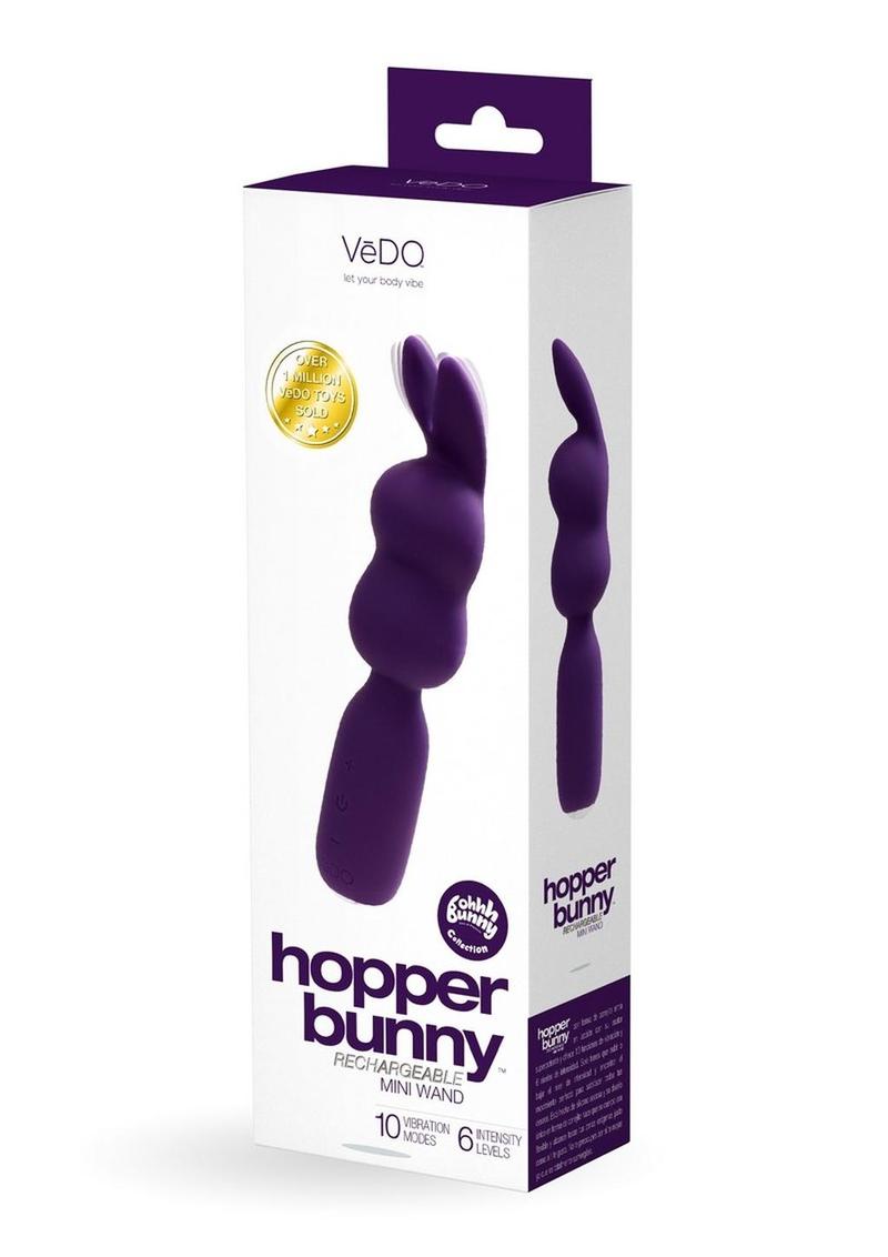 Vedo Hopper Bunny Rechargeable Silicone Mini Vibrator