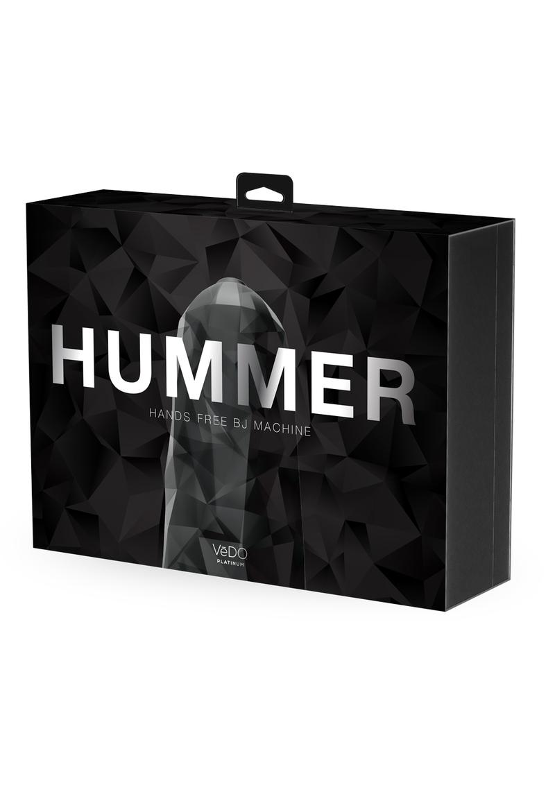 Vedo Hummer Super BJ Machine with Remote Control - Black Pearl