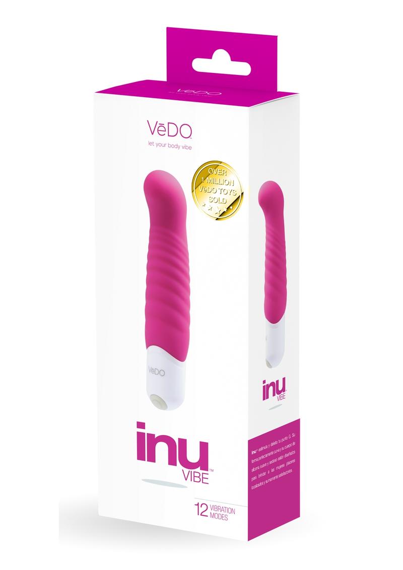Vedo Inu Silicone Vibrator - Hot In Bed