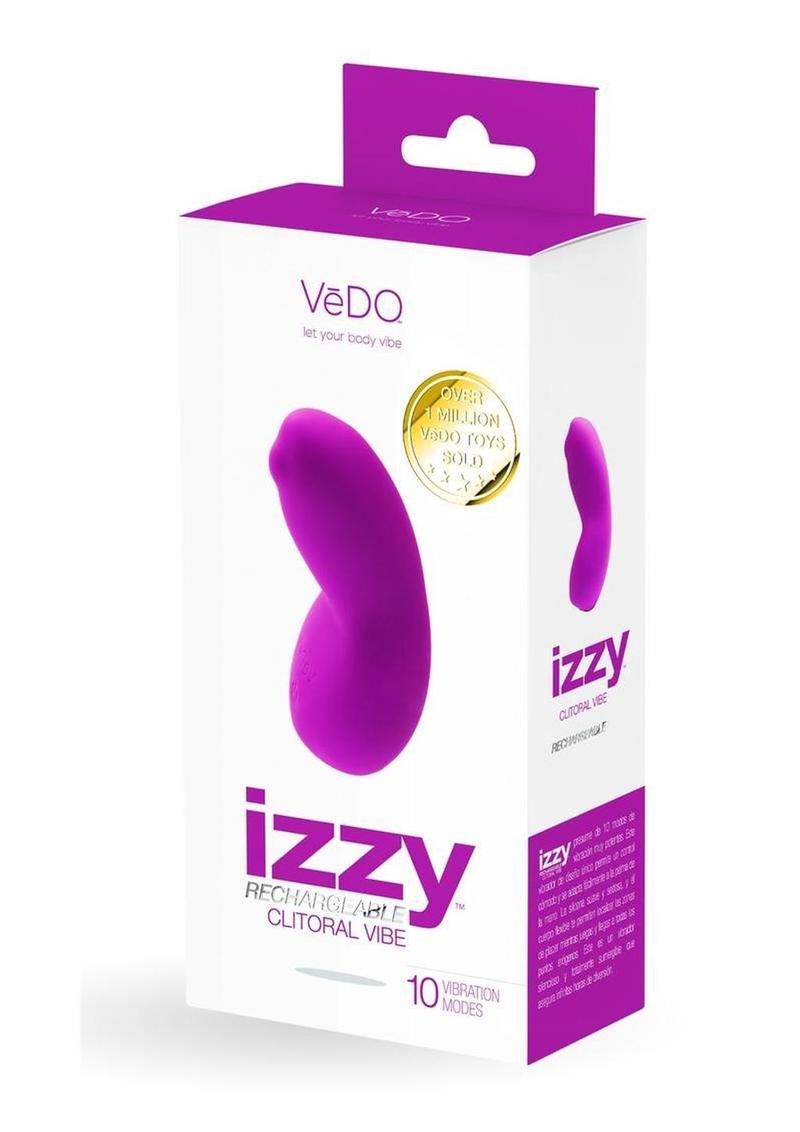 Vedo Izzy Rechargeable Silicone Massager - Vixen