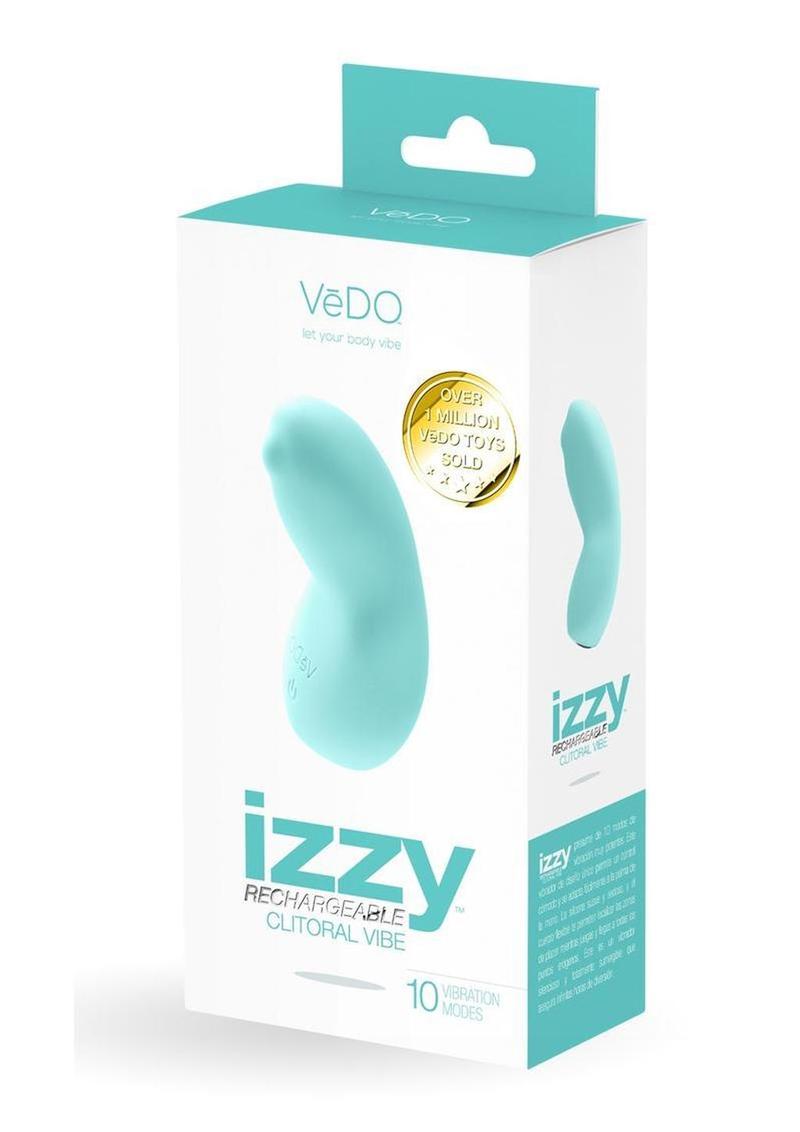 Vedo Izzy Rechargeable Silicone Vibrator - Tease Me