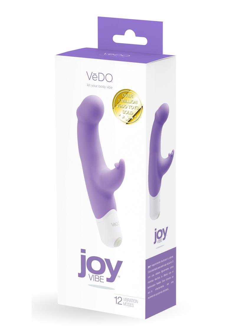 Vedo Joy Silicone Vibrator - Orgasmic Orchid