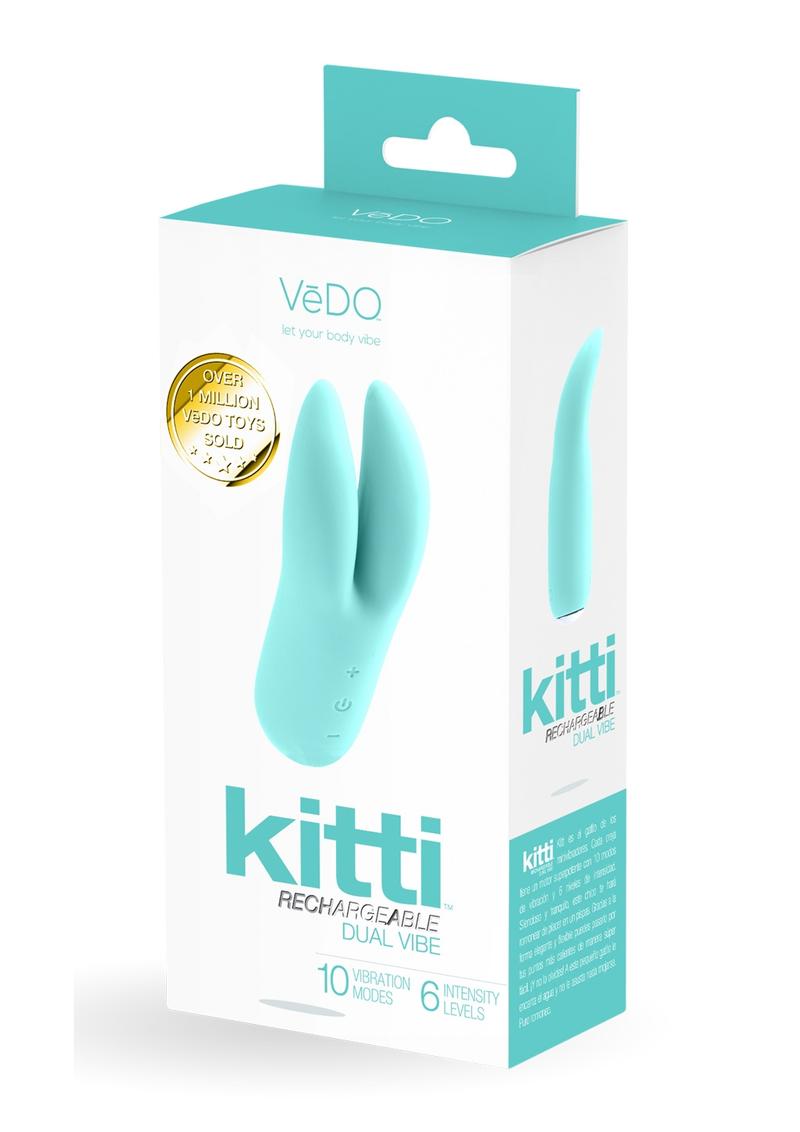 Vedo Kitti Silicone Rechargeable Clitoral Vibrator - Tease Me