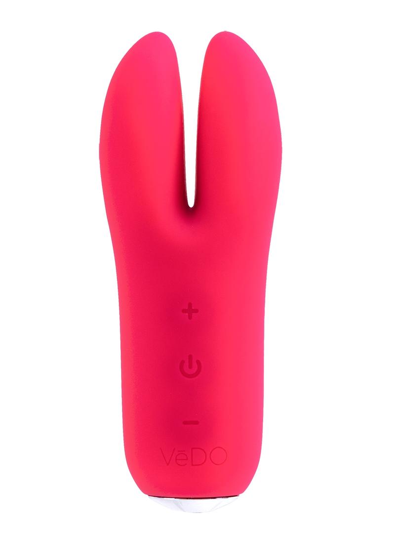 Vedo Kitti Silicone Rechargeable Dual Vibrator - Foxy