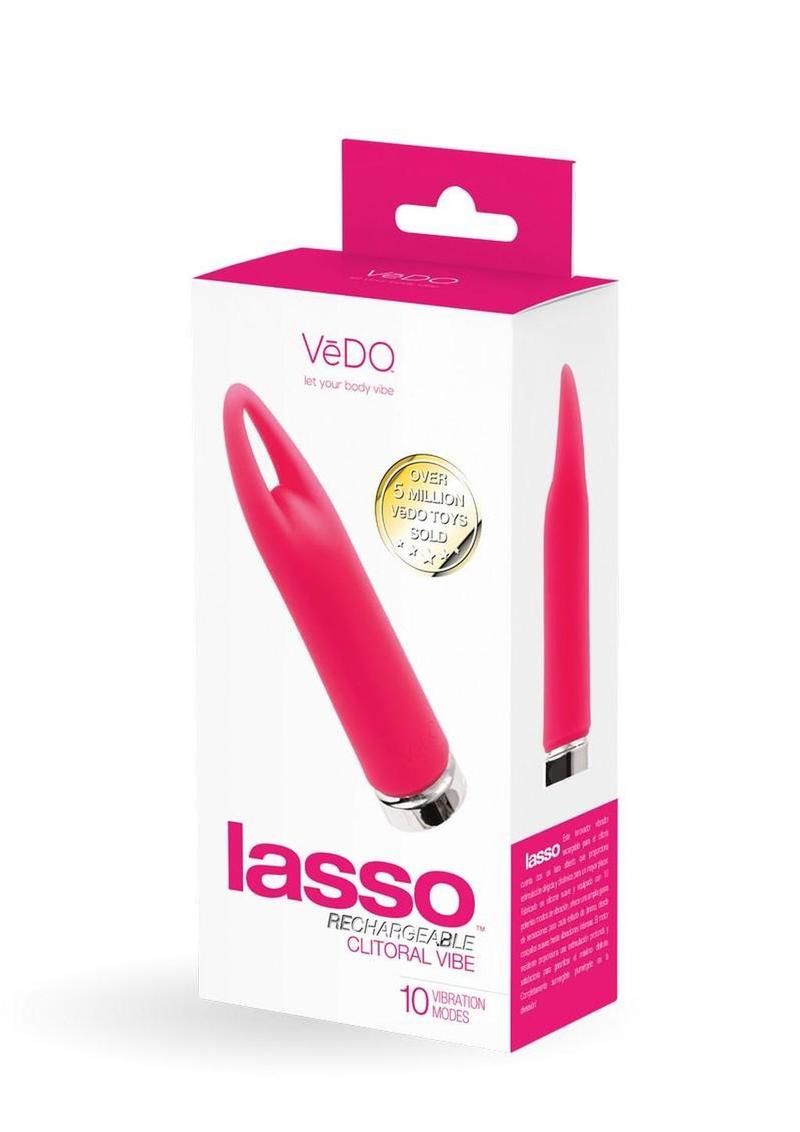 Vedo Lasso Rechargeable Silicone Bullet Vibrator
