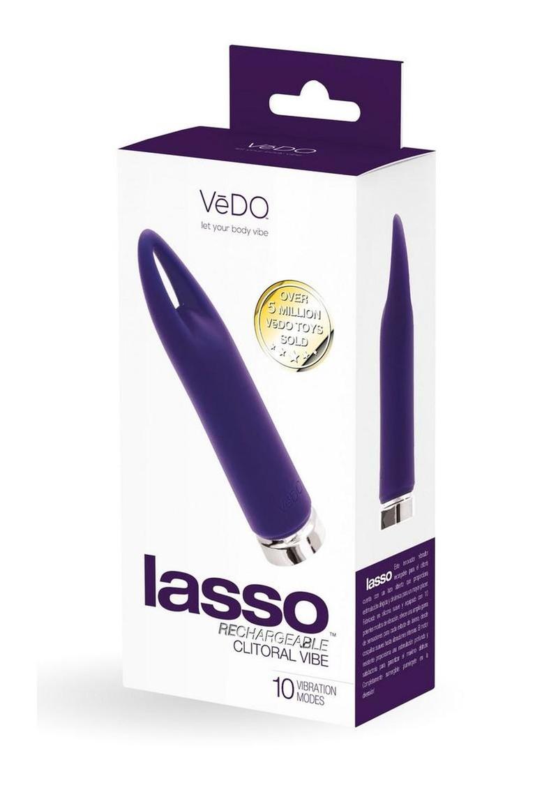 Vedo Lasso Rechargeable Silicone Bullet Vibrator