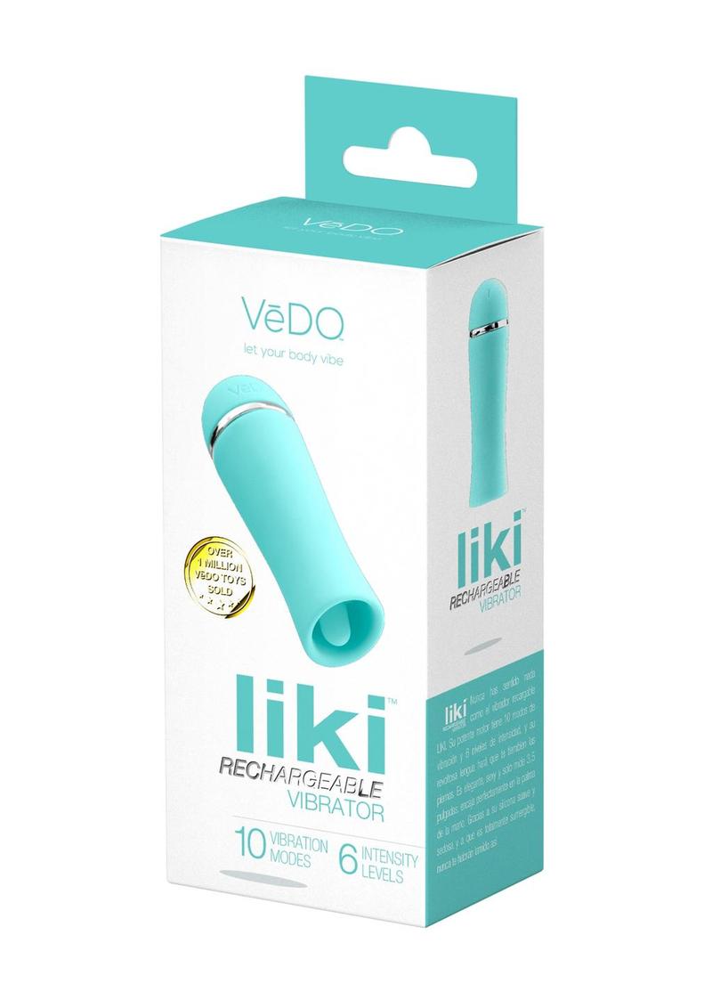 Vedo Liki Rechargeable Silicone Flicker Clitoral Vibrator