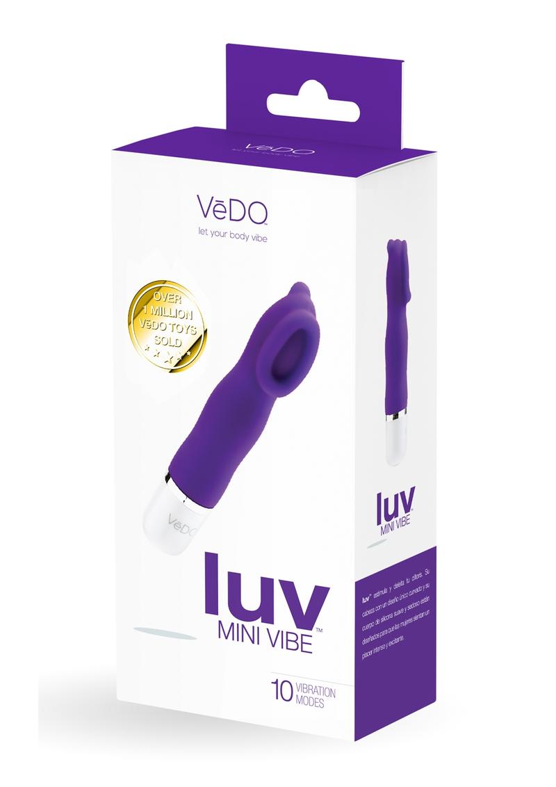 Vedo Luv Silicone Mini Vibrator - Into You