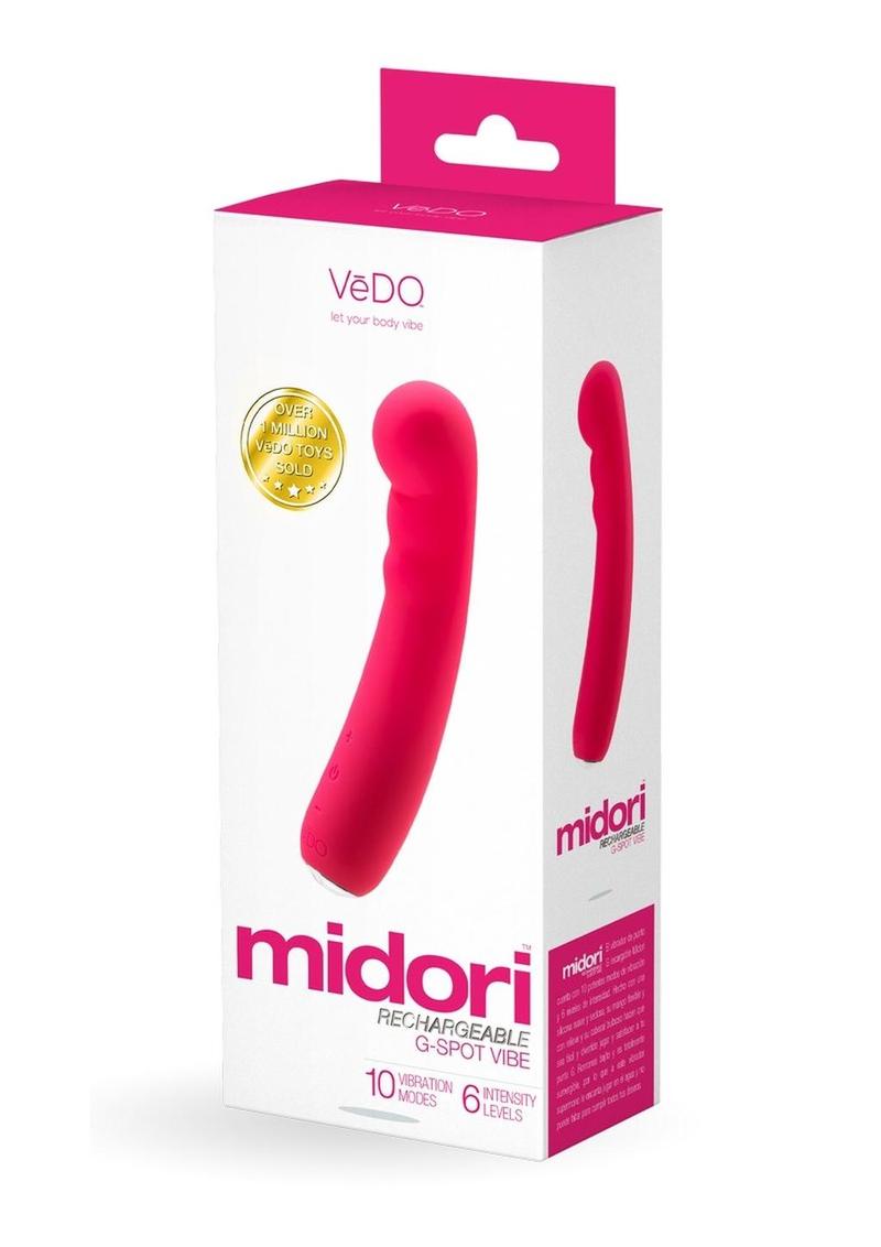 Vedo Midori Rechargeable Silicone G-Spot Vibrator - Foxy