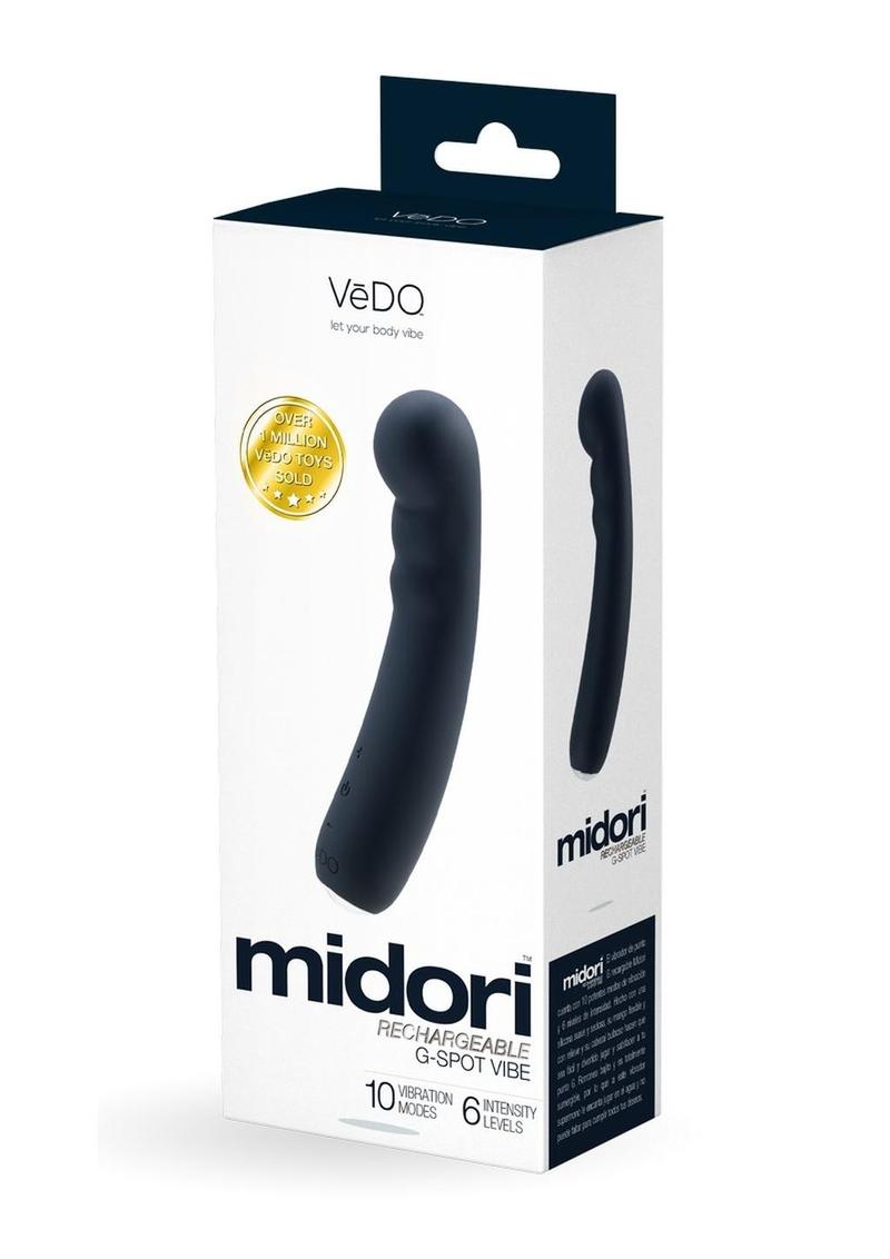 Vedo Midori Rechargeable Silicone G-Spot Vibrator - Just