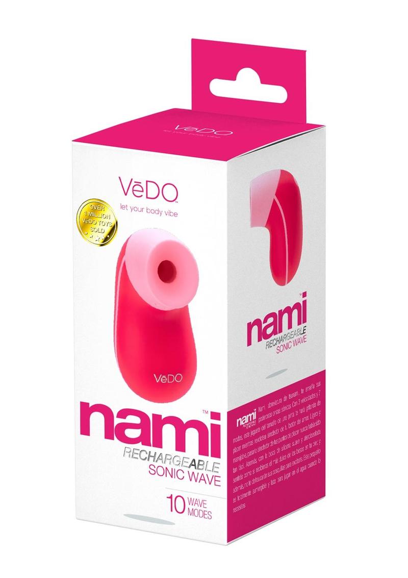 Vedo Nami Rechargeable Sonic Clitoral Vibrator - Foxy