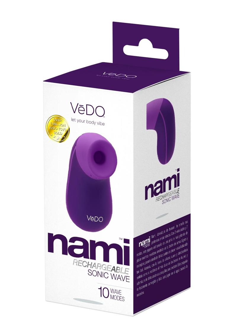 Vedo Nami Rechargeable Sonic Clitoral Vibrator