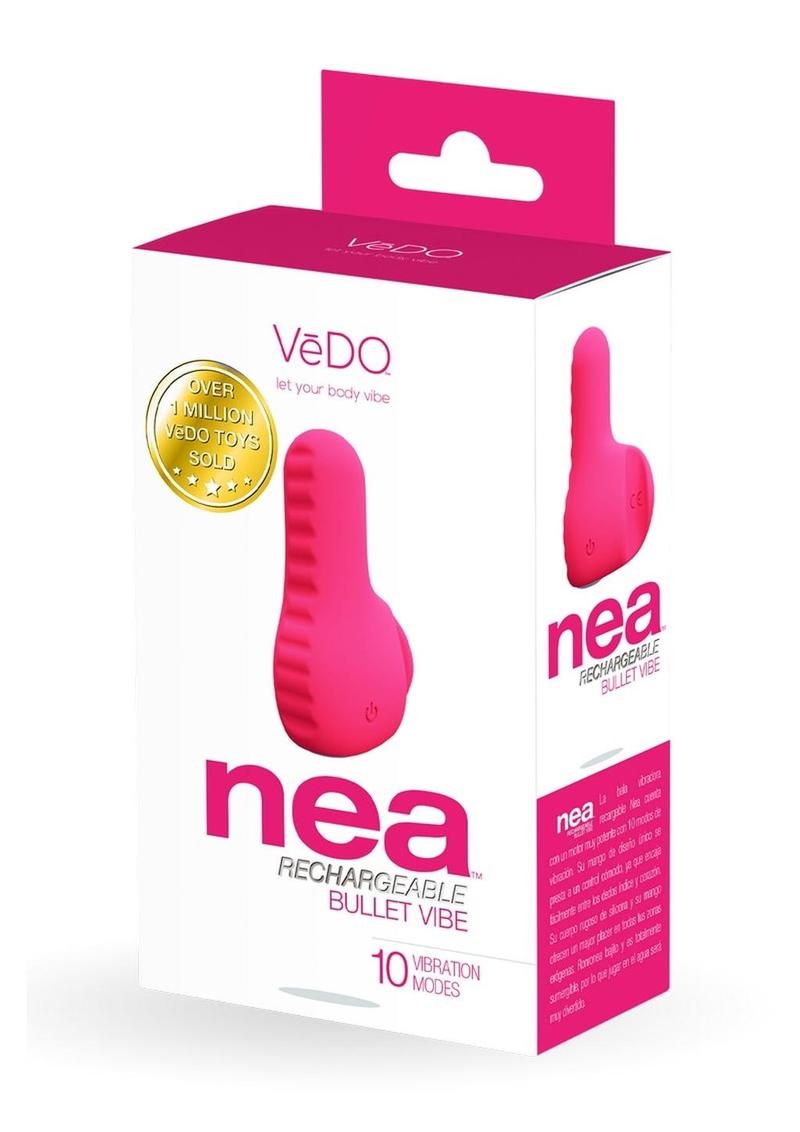 Vedo Nea Rechargeable Silicone Bullet Vibrator - Foxy