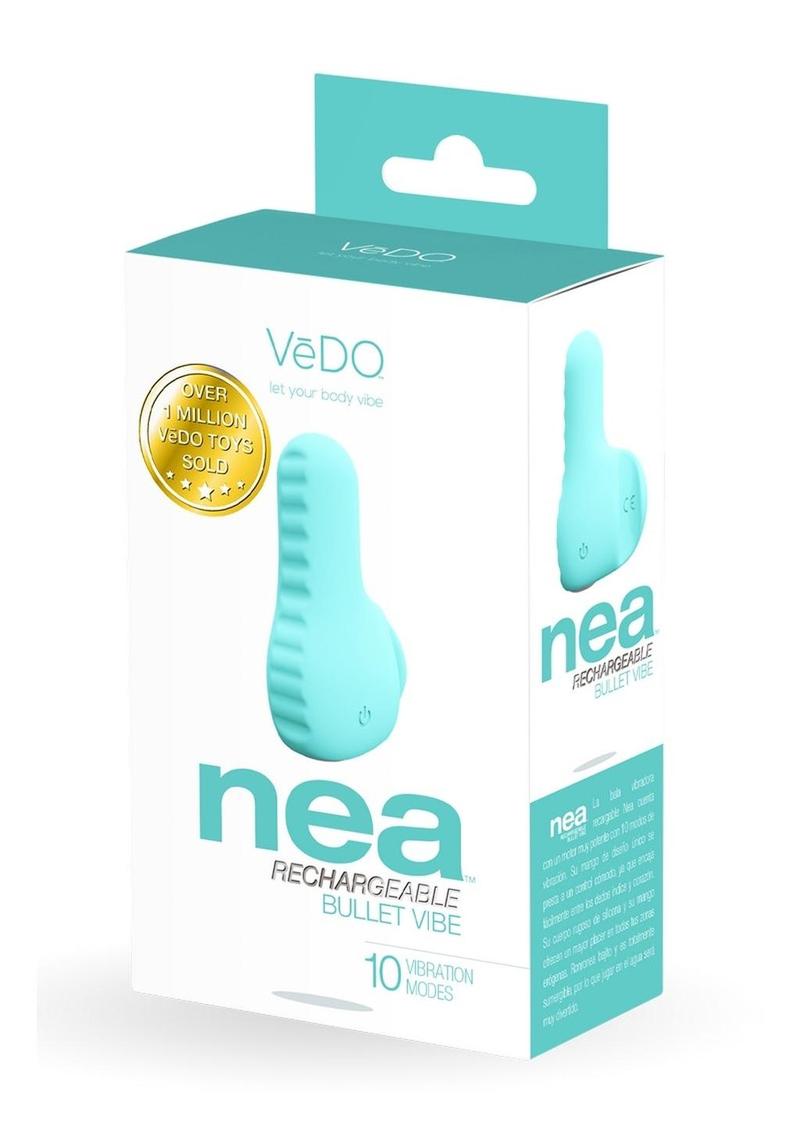 Vedo Nea Rechargeable Silicone Bullet Vibrator - Tease Me