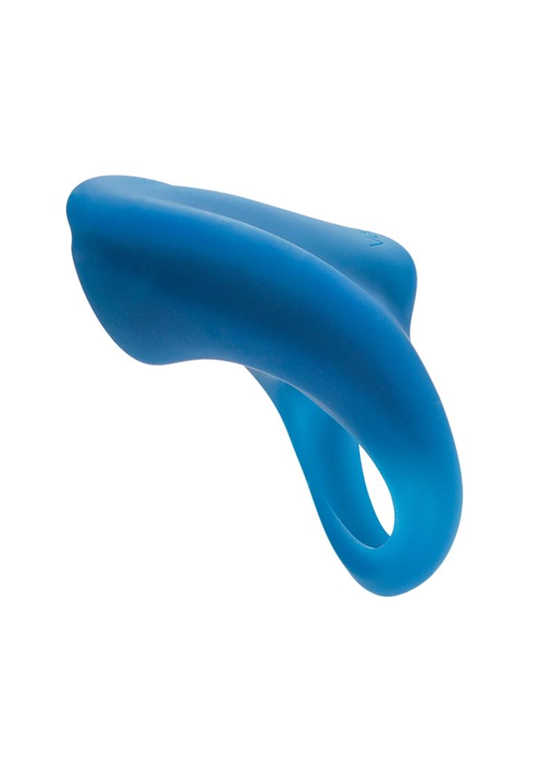 Vedo Overdrive Plus Rechargeable Vibrating Silicone Cock Ring - Midnight Madness