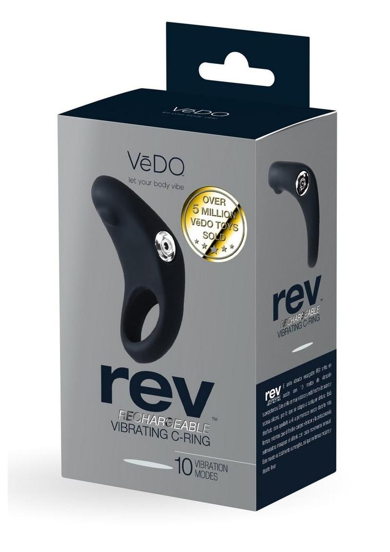 Vedo Rev Silicone Rechargeable Vibrating Cock Ring