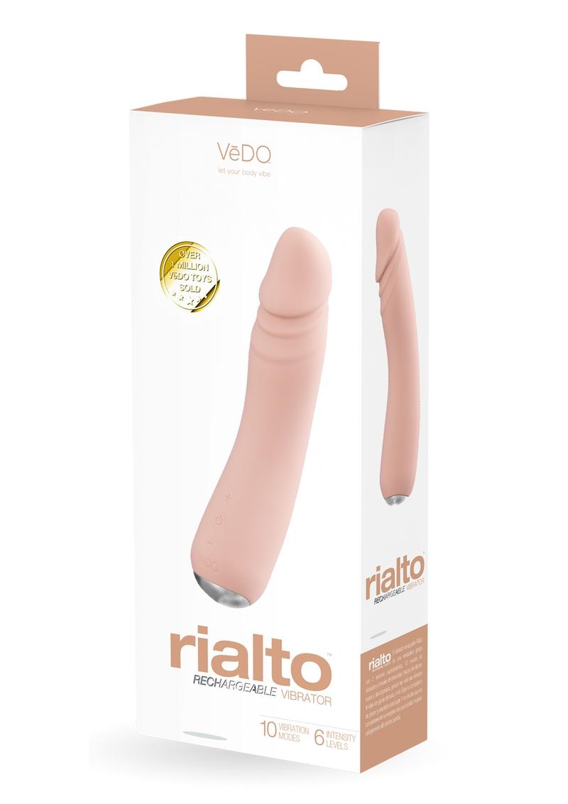 Vedo Rialto Silicone Rechargeable Realistic Vibrator