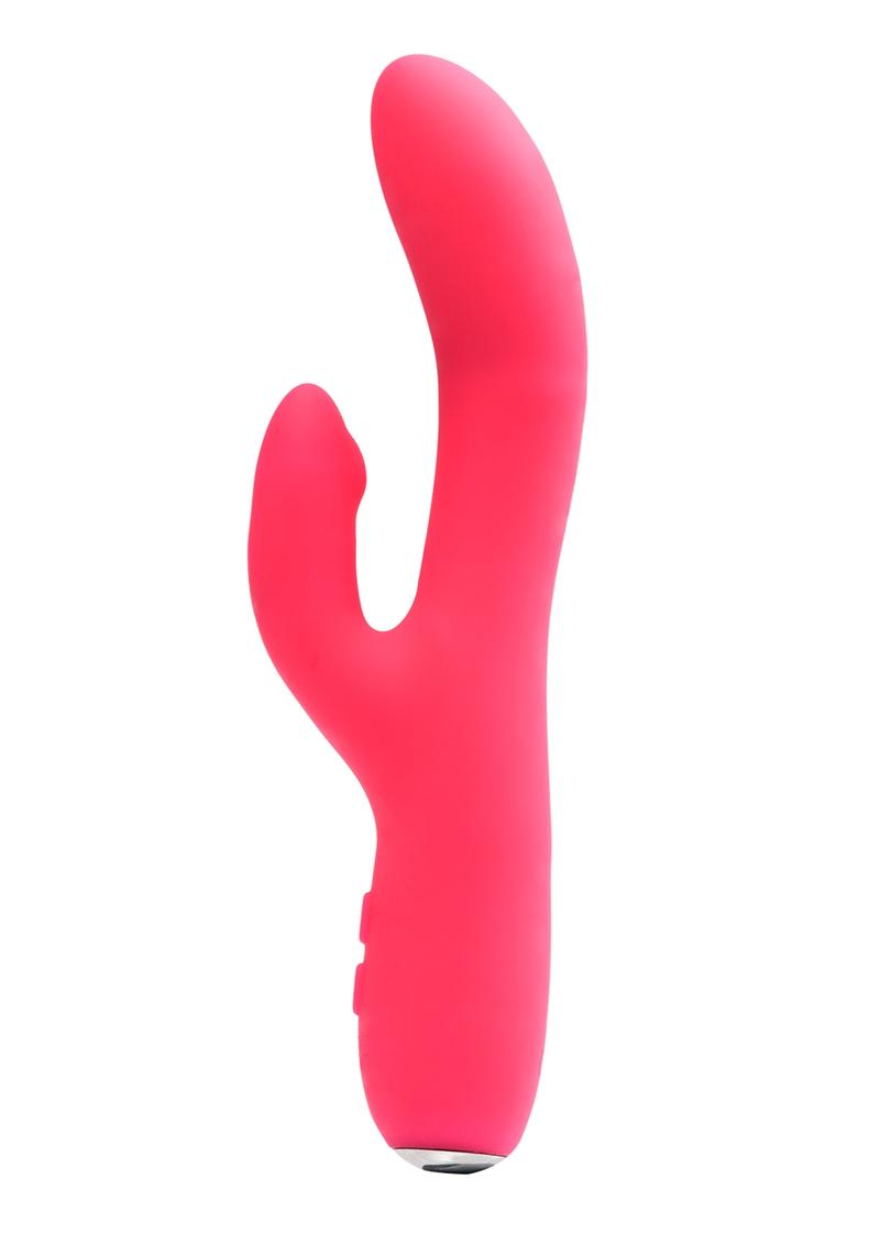 Vedo Rockie Rechargeable Silicone Rabbit Vibrator - Foxy