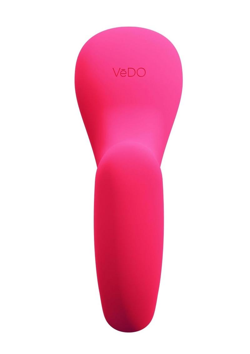 Vedo Suki Plus Rechargeable Silicone Dual Vibrator - Foxy