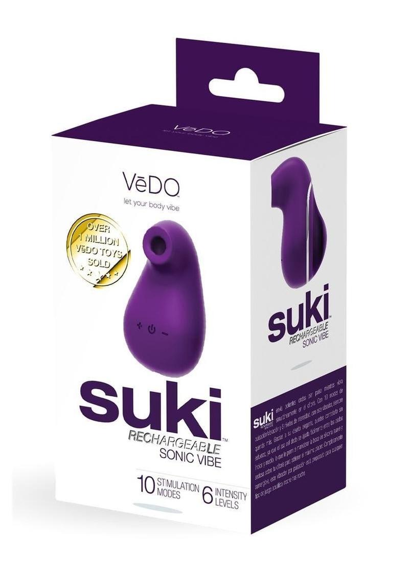 Vedo Suki Rechargeable Silicone Sonic Vibrator