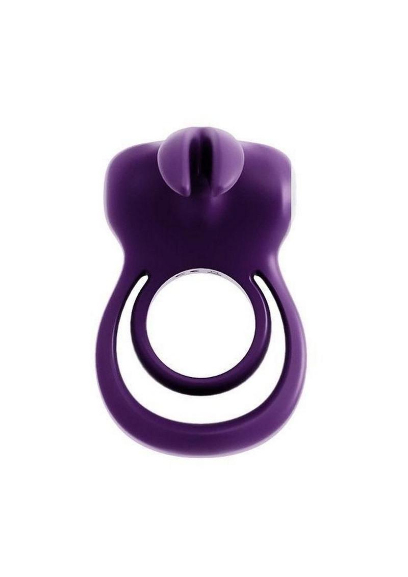 Vedo Thunder Bunny Rechargeable Silicone Dual Cock Ring