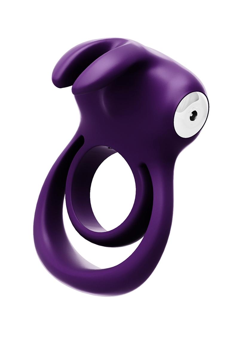 Vedo Thunder Bunny Rechargeable Silicone Dual Cock Ring