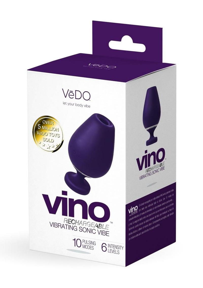 Vedo Vino Silicone Rechargeable Sonic Clitoral Vibrator