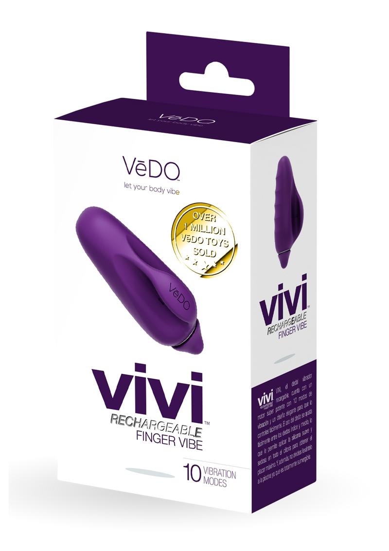 Vedo Vivi Rechargeable Silicone Finger Vibrator