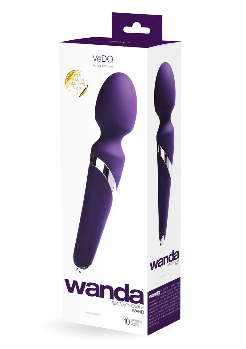 Vedo Wanda Rechargeable Silicone Wand Massager