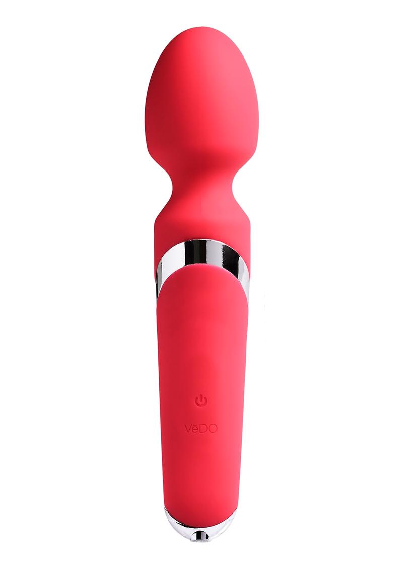 Vedo Wanda Rechargeable Silicone Wand Massager - Foxy