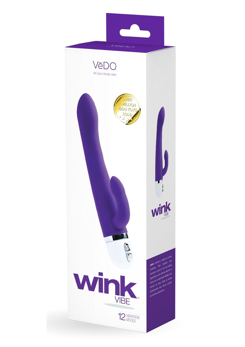 Vedo Wink Silicone Rabbit Vibrator - Into You