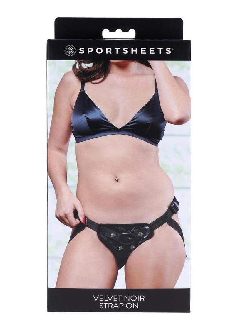 Velvet Noir Strap-On