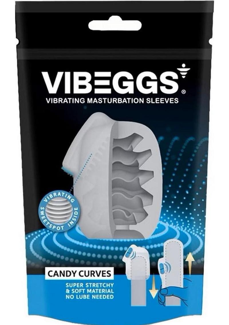 Vibeggs Candy Curves Unisex Masturbation Egg