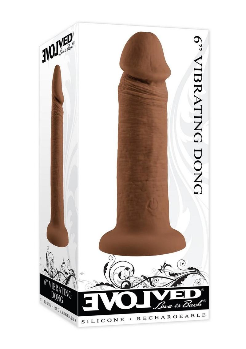 Vibrating Rechargeable Silicone Dildo